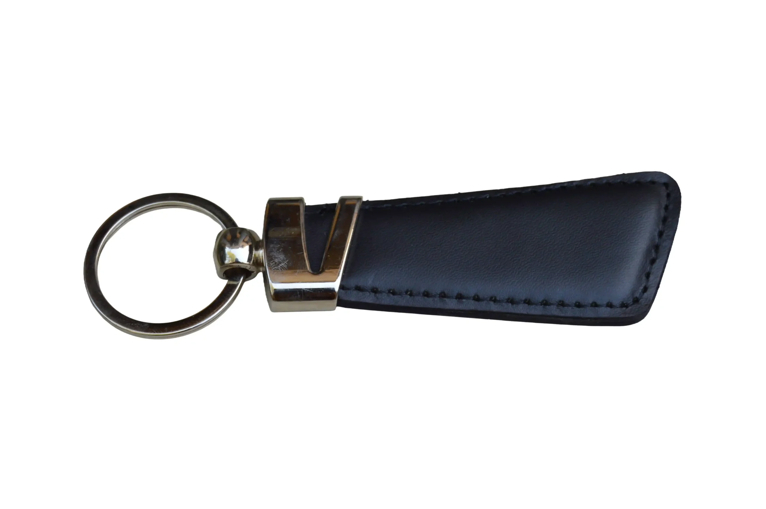 Z-Fitting Leather Keychain – Durable & Stylish